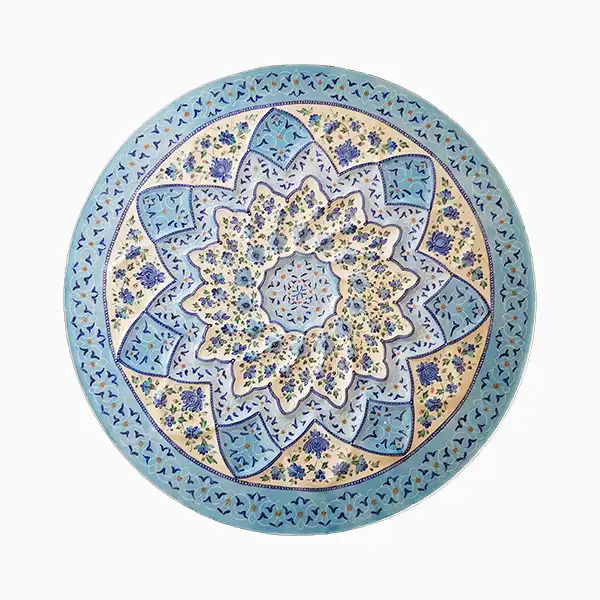 خرید بشقاب میناکاری 30 سانتی اصفهان