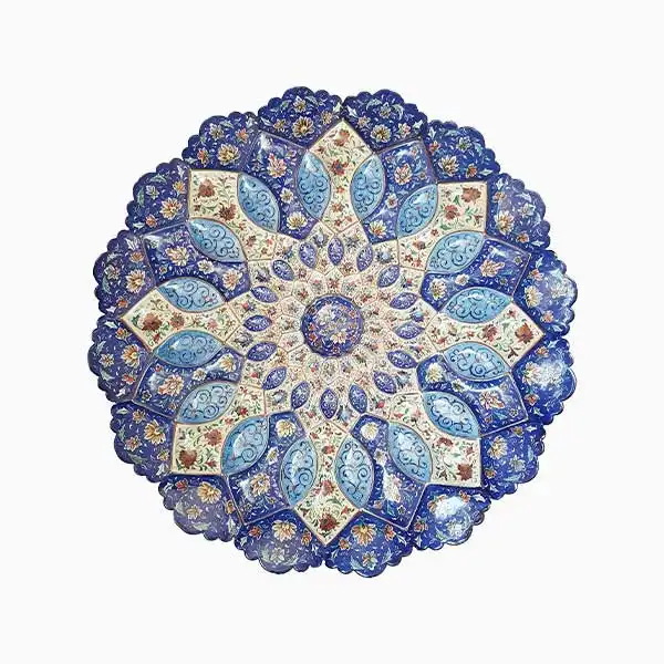 بشقاب 35 سانتی میناکاری