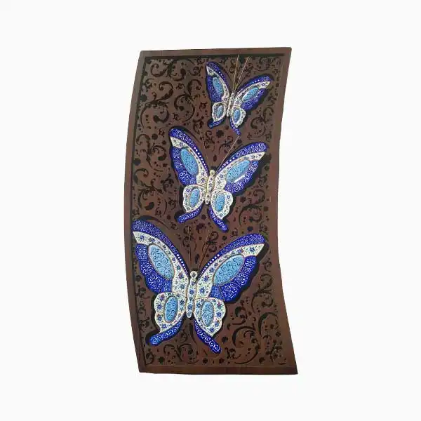 قاب پروانه میناکاری