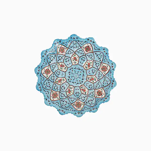 خرید بشقاب میناکاری 16 سانتی