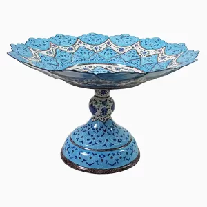 شیرینی خوری میناکاری 25 سانتیمتری