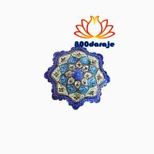 بشقاب تزیینی میناکاری