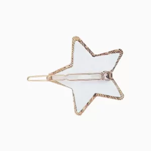 گیره مو میناکاری طرح ستاره