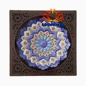 تابلو بشقاب میناکاری 25 سانتی