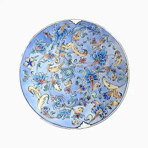 خرید بشقاب میناکاری شده 16 سانتی