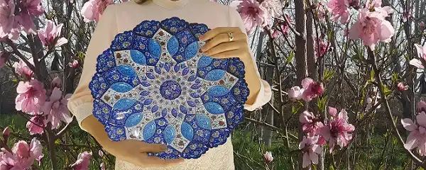 خرید بشقاب میناکاری اصفهان