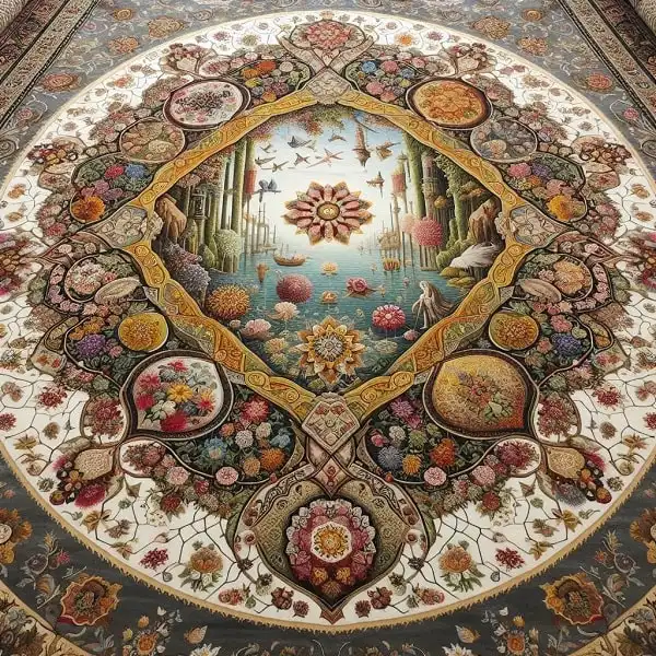 قالی بافی یکی از معروفترین صنایع دستی ایران و اصفهان