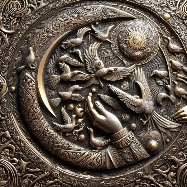 قلم زنی از هنرهای دستی معروف اصفهان