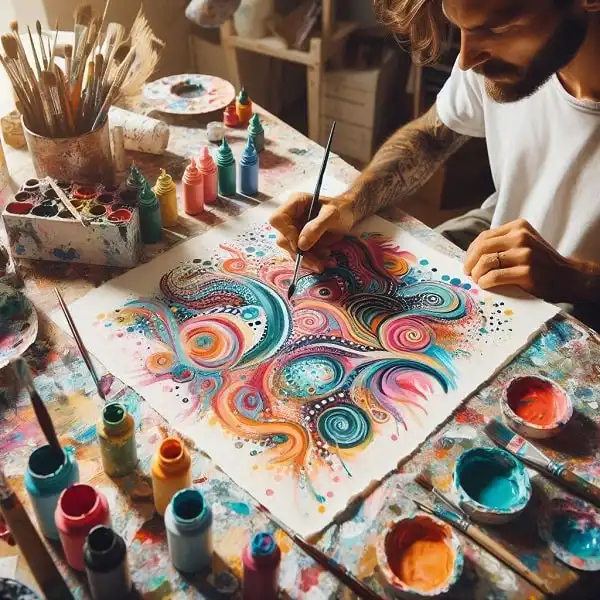 نقاشی روی پارچه - ابزار، رنگ ها و ایده های ساده و خلاقانه