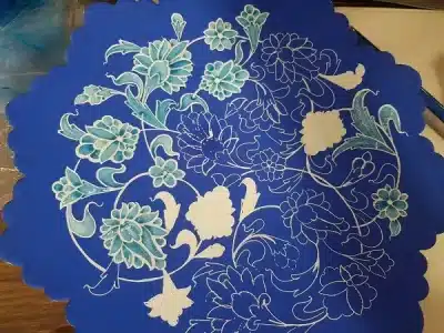 مراحل ساخت ظروف میناکاری