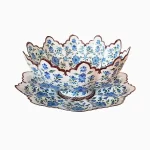 ست کاسه و بشقاب میناکاری