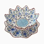 ست کاسه و بشقاب میناکاری