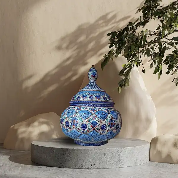 مراحل ساخت ظروف میناکاری