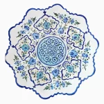 کاسه و بشقاب میناکاری شده