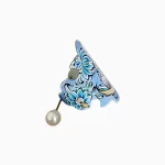 گیره مو میناکاری ژاپنی