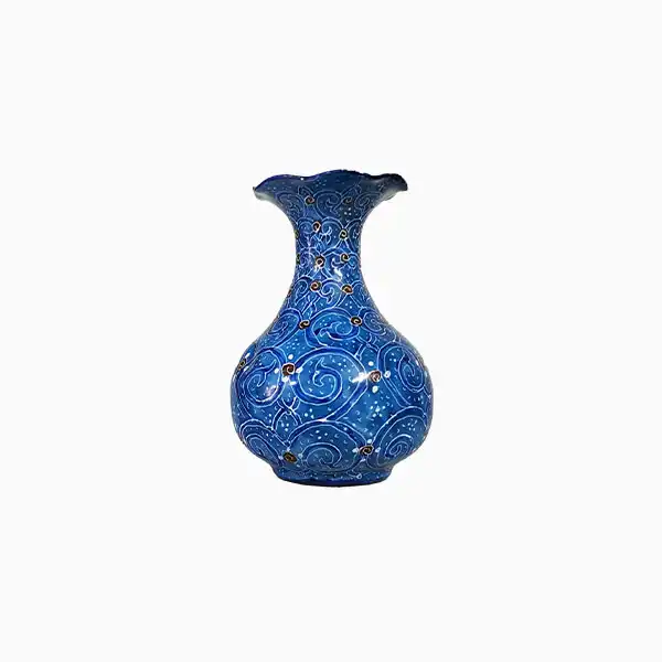 انواع گلدان میناکاری