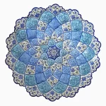 بشقاب میناکاری 30 سانتی