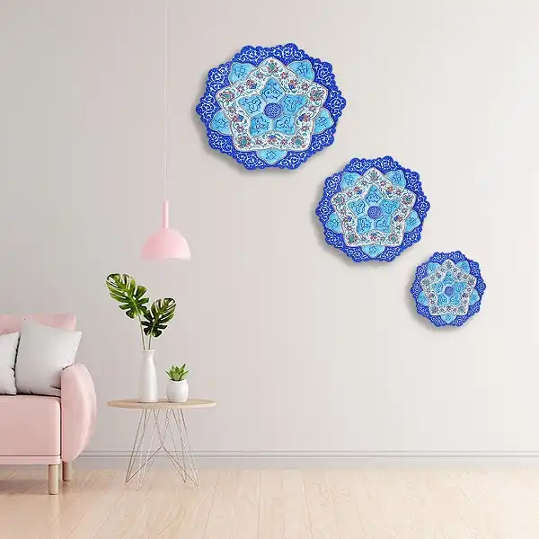 خرید بشقاب تزیینی میناکاری