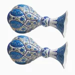 گلدان طرح میناکاری