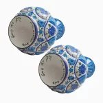 گلدان طرح میناکاری