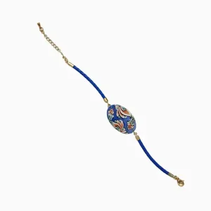 طرح دستبند میناکاری دخترانه