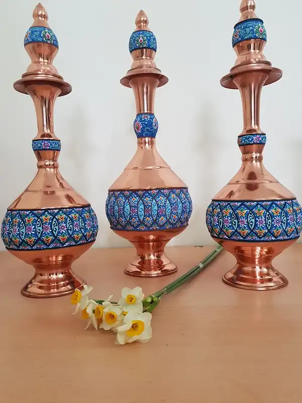 مقایسه میناکاری و مس و پرداز