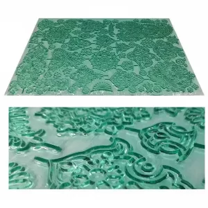 شابلون میناکاری روی سفال