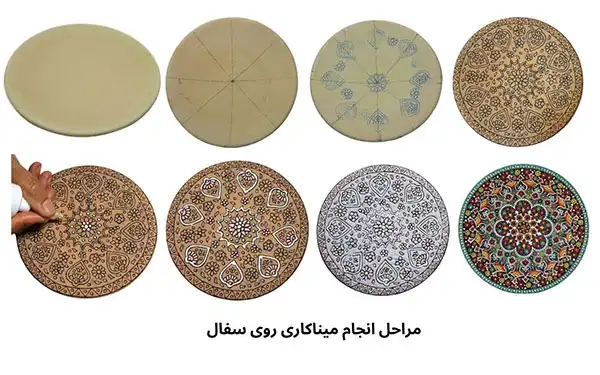 آموزش مرحله به مرحله میناکاری