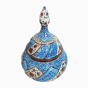 قندان میناکاری شده اصفهان 22 سانتی