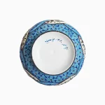 عکس و قیمت قندان میناکاری روی مس اصفهان 22 سانتی