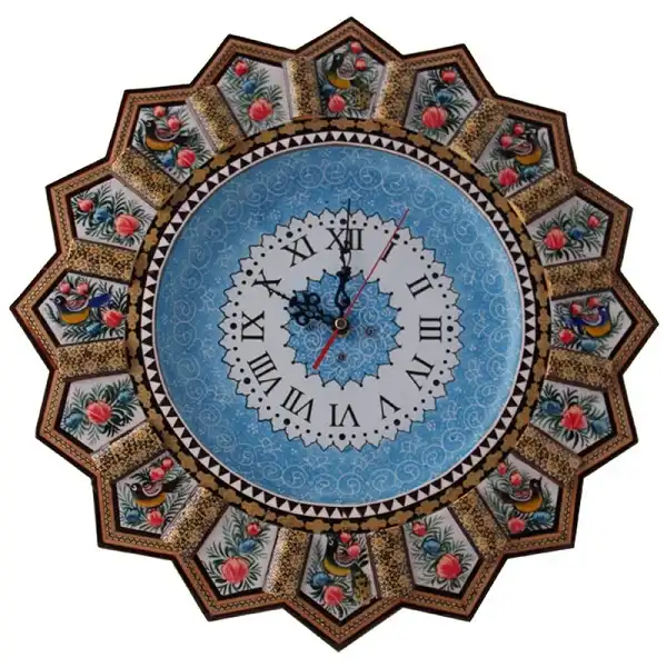 ساعت میناکاری و خاتم کاری