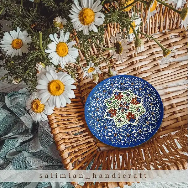 بشقاب میناکاری | انتخابی اصیل و ارزشمند برای هدیه روز مادر