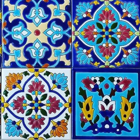 تاریخچه کاشی هفترنگ