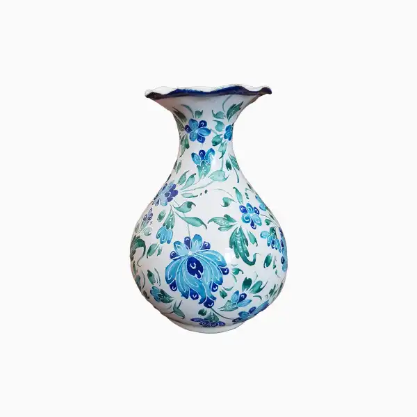 Isfahan-small-enamel-vase قیمت گلدان میناکاری کوچک اصفهان