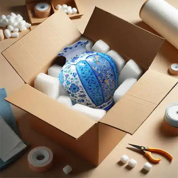 بسته بندی محصولات میناکاری