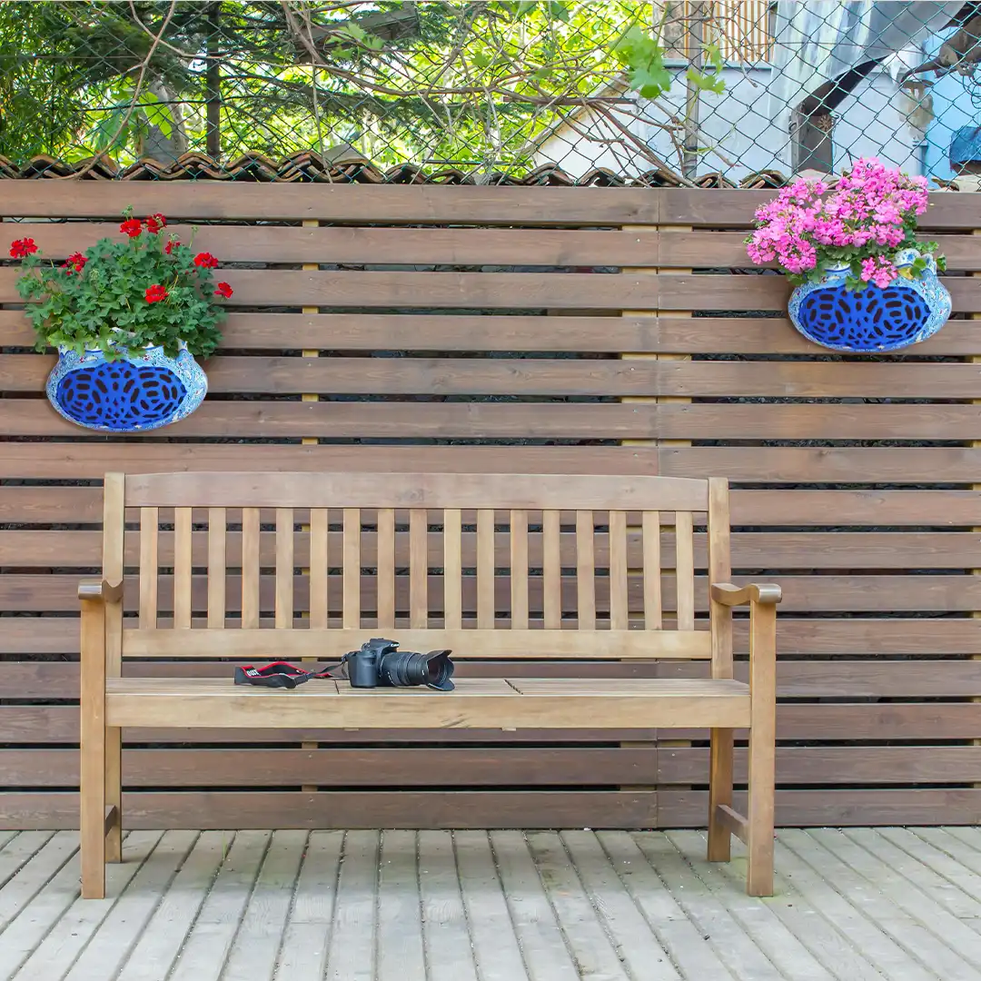 گلدان میناکاری با طراحی هنری ایرانی، افزودنی بی‌نظیر برای دکوراسیون منزل با رنگ‌های زیبا و چشم‌نواز