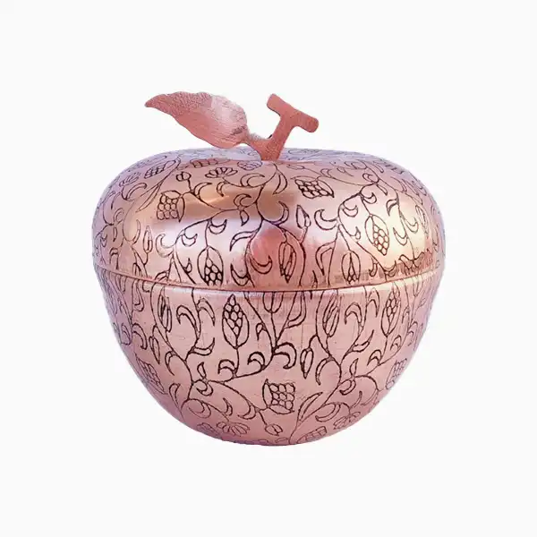 قندان قلمرنی طرح سیب