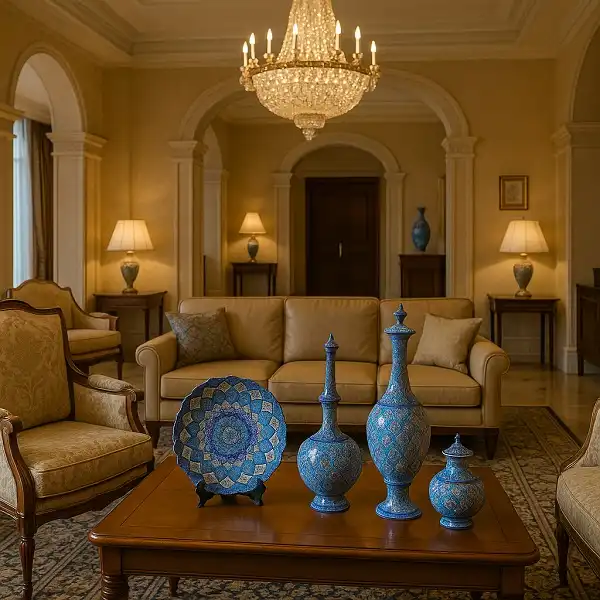 میناکاری و تاثیر آن بر طراحی داخلی هتل‌ها: فضایی لاکچری و اصیل