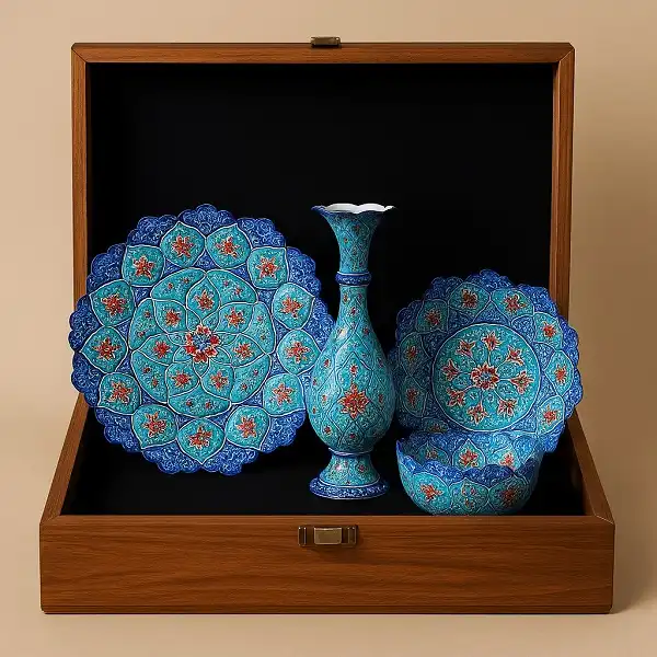 هدیه خاص با بهترین میناکاری | از زیورآلات تا ظروف تزئینی - 800 درجه