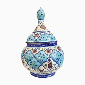 قندان میناکاری مسی