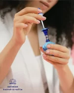 سرمه دان میناکاری طرح اسلیمی