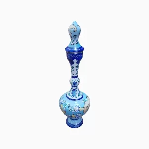 سرمه دان میناکاری شده مسی طرح پرداز