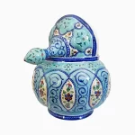 قندان میناکاری فیروزه ای اصفهان