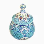 قندان میناکاری طرح دیزی