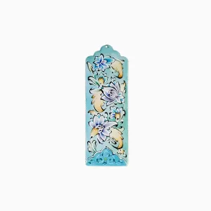 بوکمارک میناکاری فیروزه ای طرح مینا