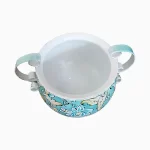 قندان میناکاری ویکتوریا دسته دار