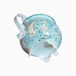 قندان میناکاری ویکتوریا دسته دار